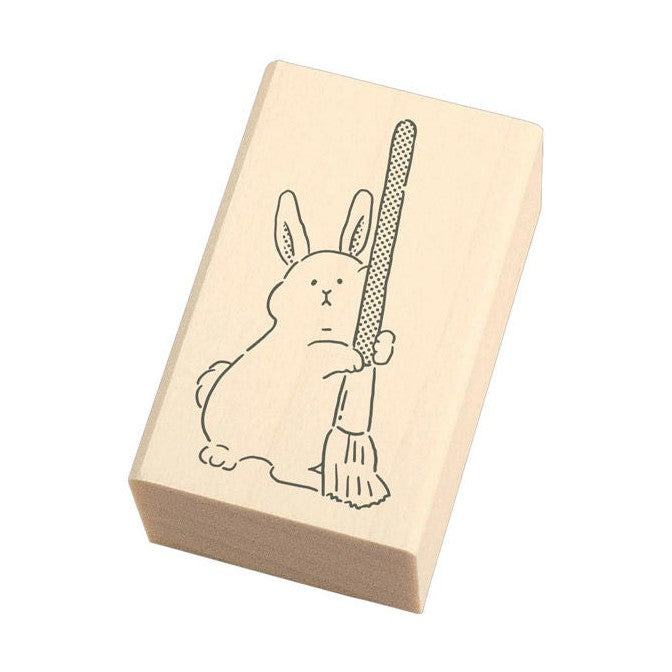 Beverly Ink no Aibou Wooden Stamp, Fountain Pen