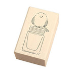 Beverly Ink no Aibou Wooden Stamp, Shimaenaga
