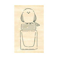 Beverly Ink no Aibou Wooden Stamp, Shimaenaga