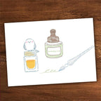 Beverly Ink no Aibou Wooden Stamp, Shimaenaga