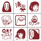 Beverly Planner Check Stamp 9P Set – Spirited Away