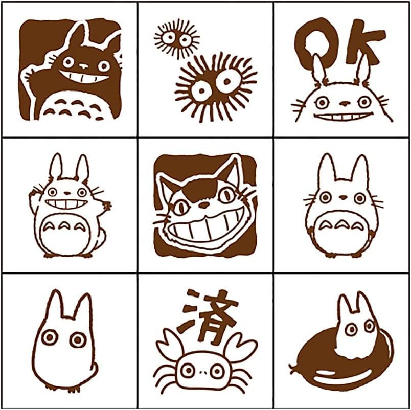Beverly Planner Companion Stamp 9P Set - My Neighbour Totoro