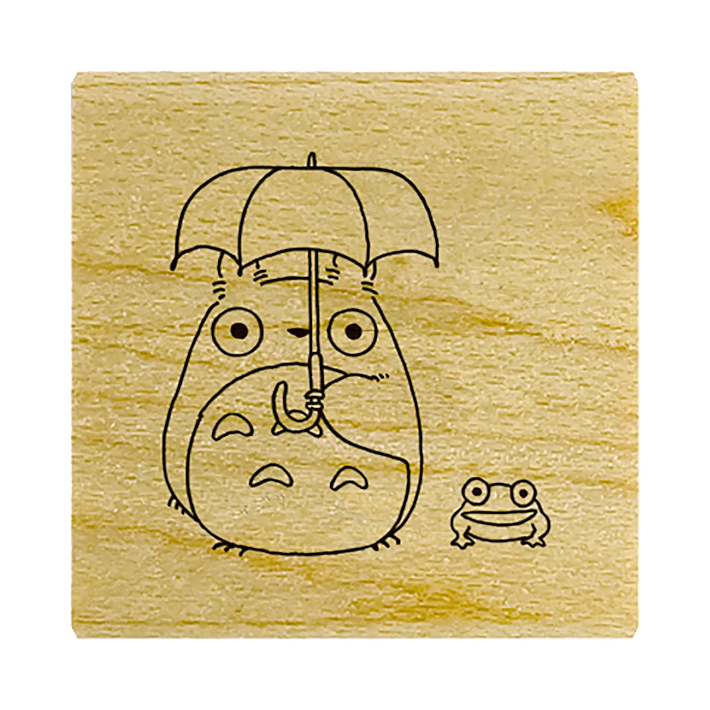 Beverly Stamp Kinchaku Pouch Set – Totoro & Frog