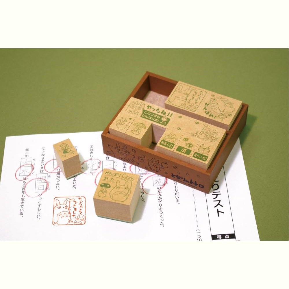 Beverly – Totoro Wooden Reward Stamp Set