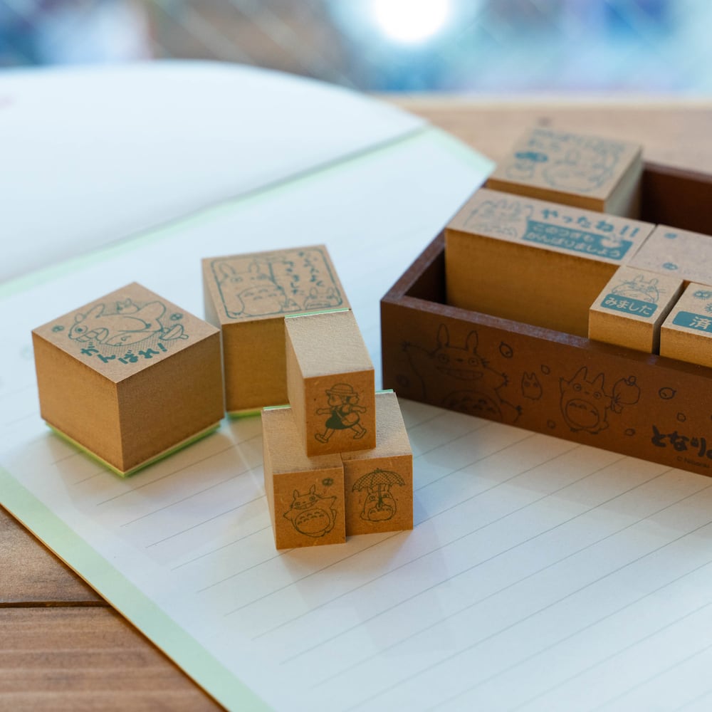 Beverly – Totoro Wooden Reward Stamp Set