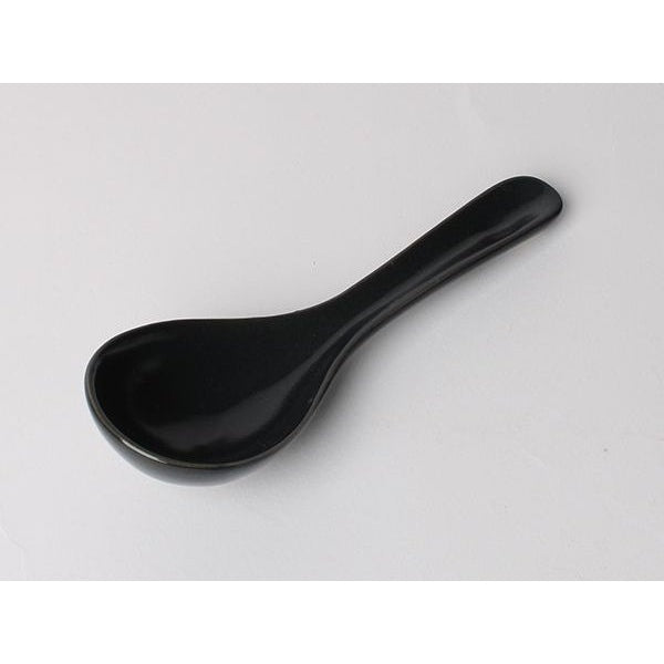 Black Glaze Renge Spoon