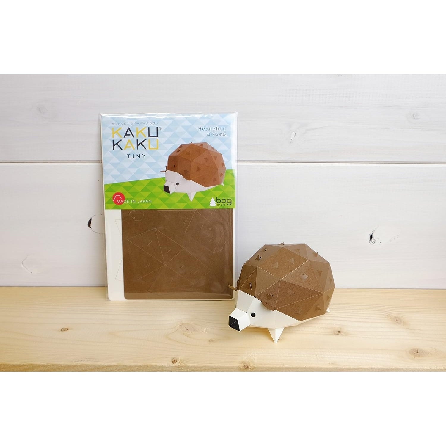 Bog Craft KAKU KAKU TINY Paper Craft - Hedgehog