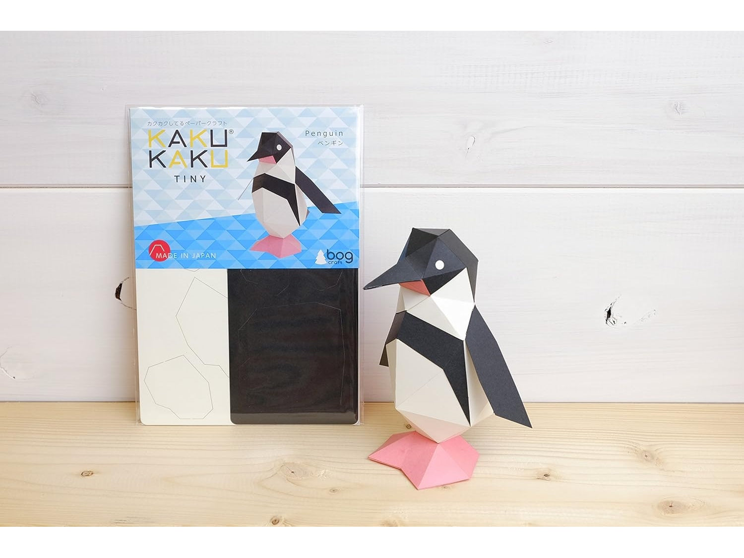 Bog Craft KAKU KAKU TINY Paper Craft - Penguin