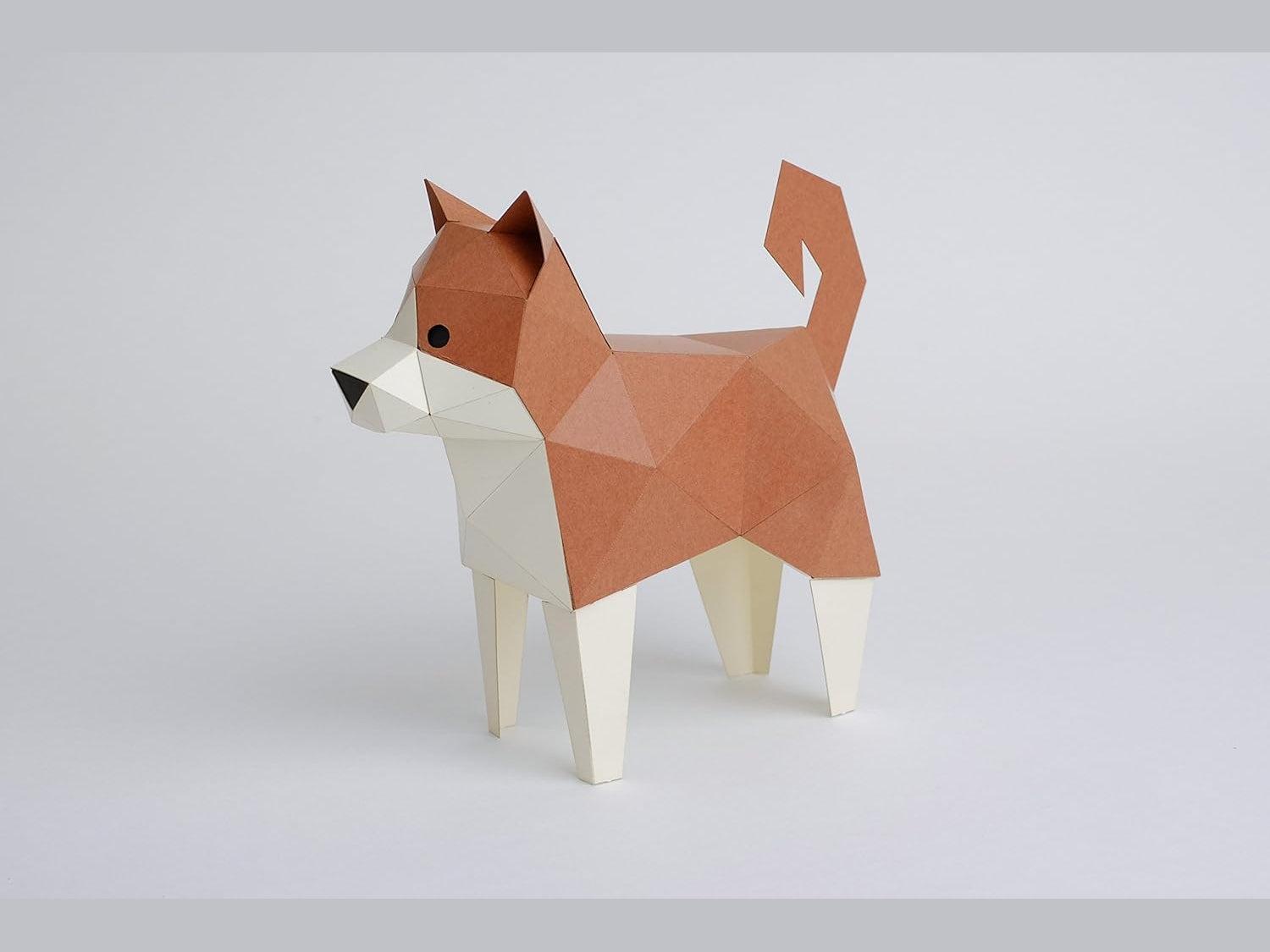 Bog Craft KAKU KAKU TINY Paper Craft - Shiba Inu Dog