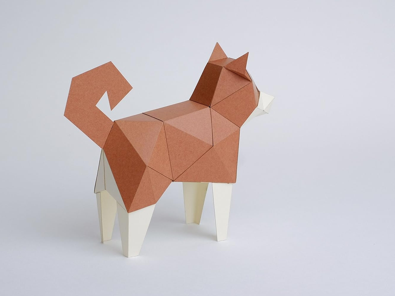 Bog Craft KAKU KAKU TINY Paper Craft - Shiba Inu Dog