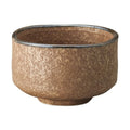 Brown Crystal Glaze Matcha Bowl