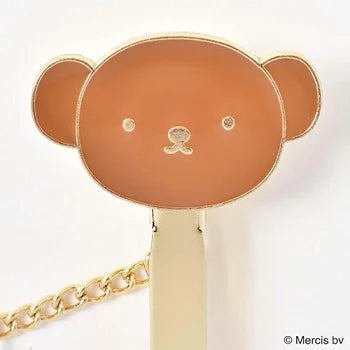 Bruna Miffy Face Clip Key Holder - Boris