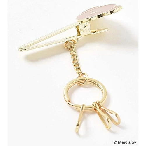 Bruna Miffy Face Clip Key Holder - Boris