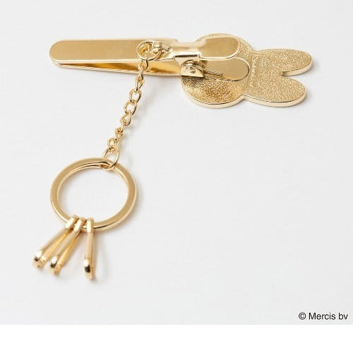 Bruna Miffy Face Clip Key Holder - Miffy Face