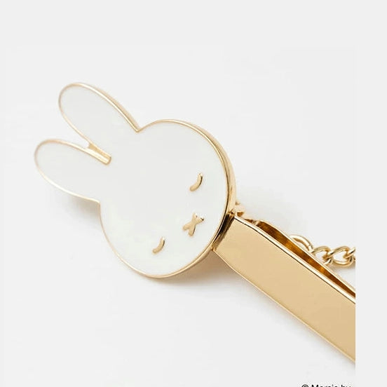 Bruna Miffy Face Clip Key Holder - Sleeping Miffy