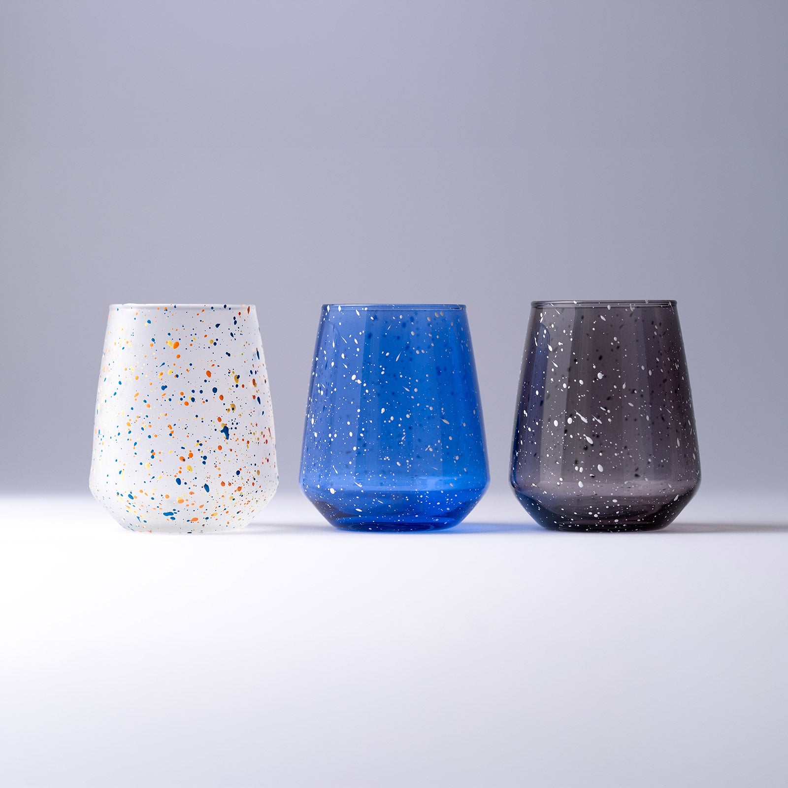 CHIPS Glass Splash Navy & White 400ml