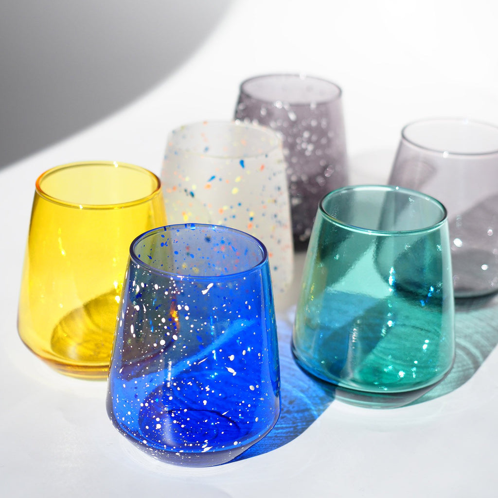 CHIPS Glass Splash Navy & White 400ml