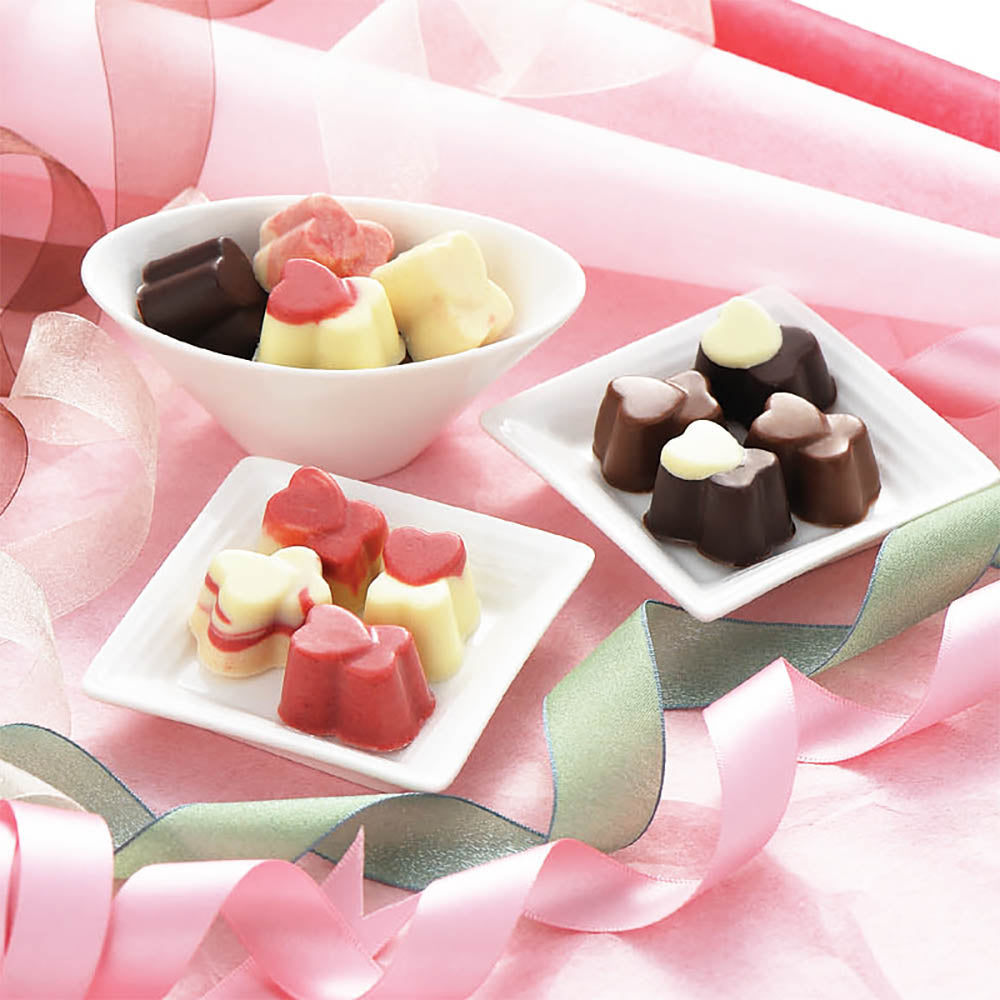 Cakeland Tiger Crown Double Heart Chocolate Mould