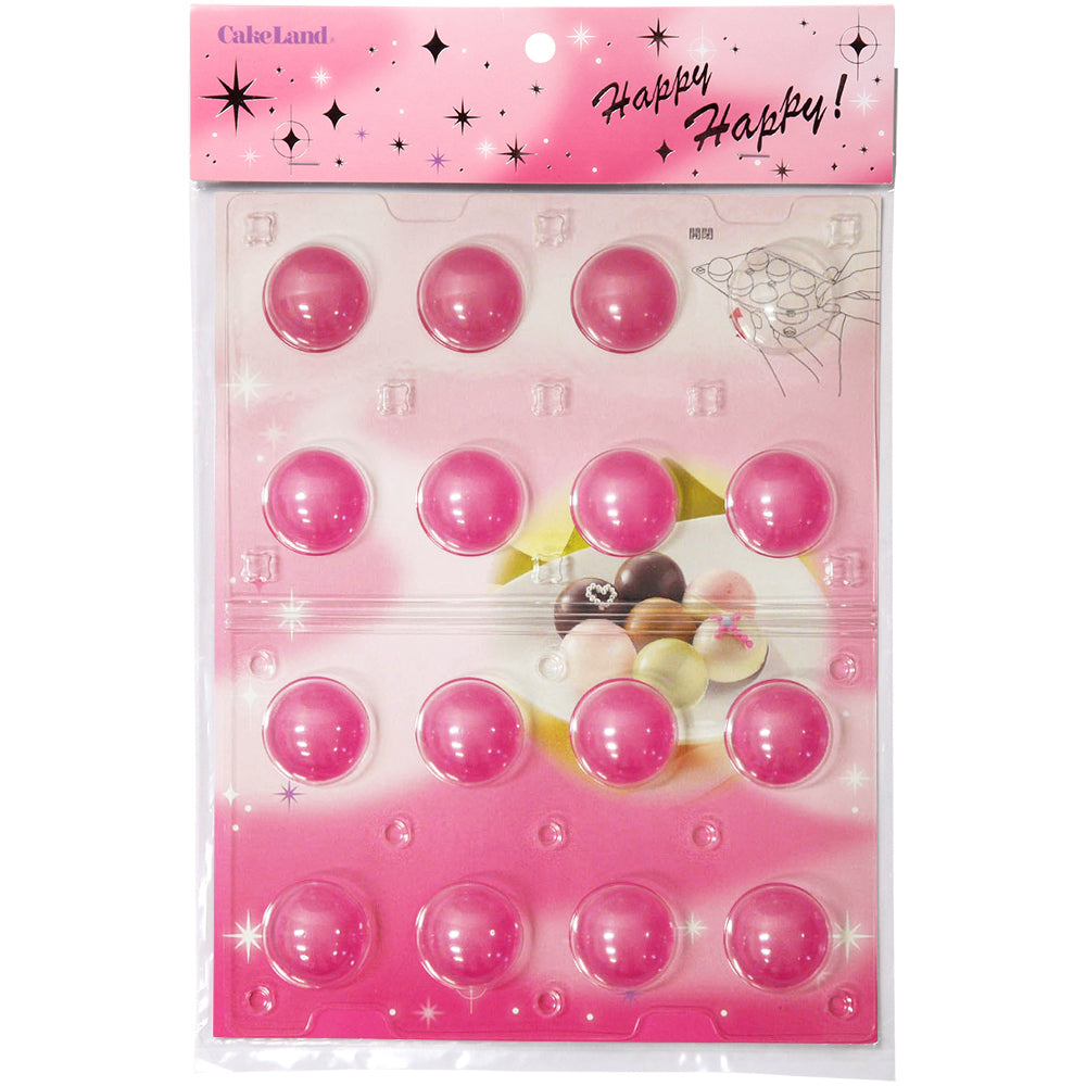 Cakeland Tiger Crown Kirari Chocolate Ball Mold