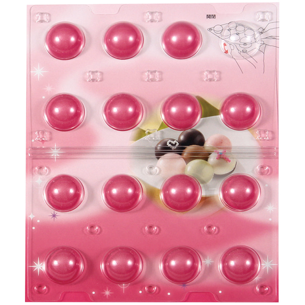 Cakeland Tiger Crown Kirari Chocolate Ball Mold