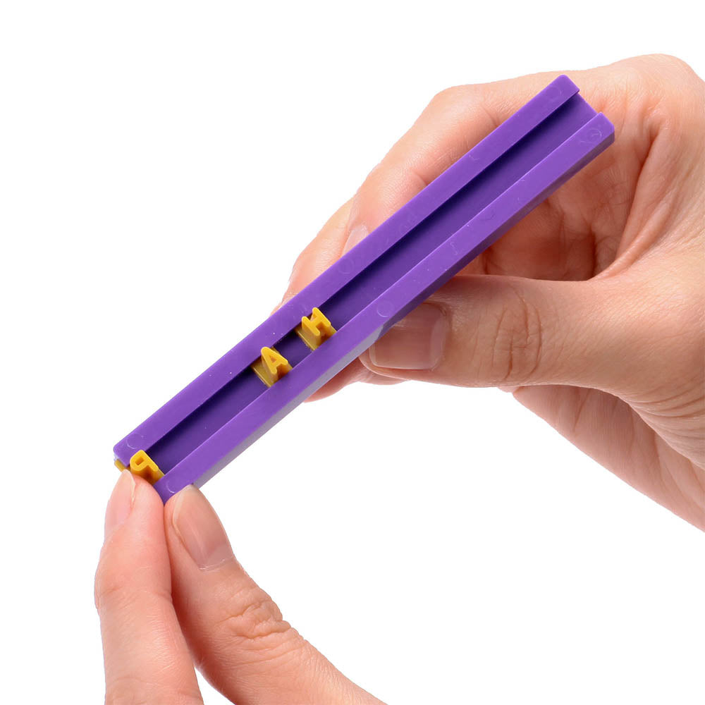 Cakeland Tiger Crown Mini Cookie Stamp - Alphabet