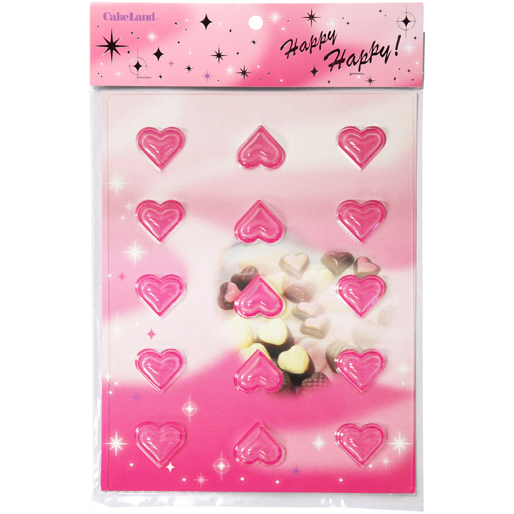 Cakeland Tiger Crown Simple Heart-Shape Chocolate Mould