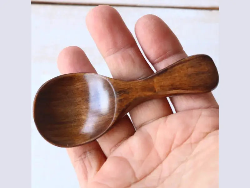 Carpe Diem Lacquer Wooden Tea Spoon