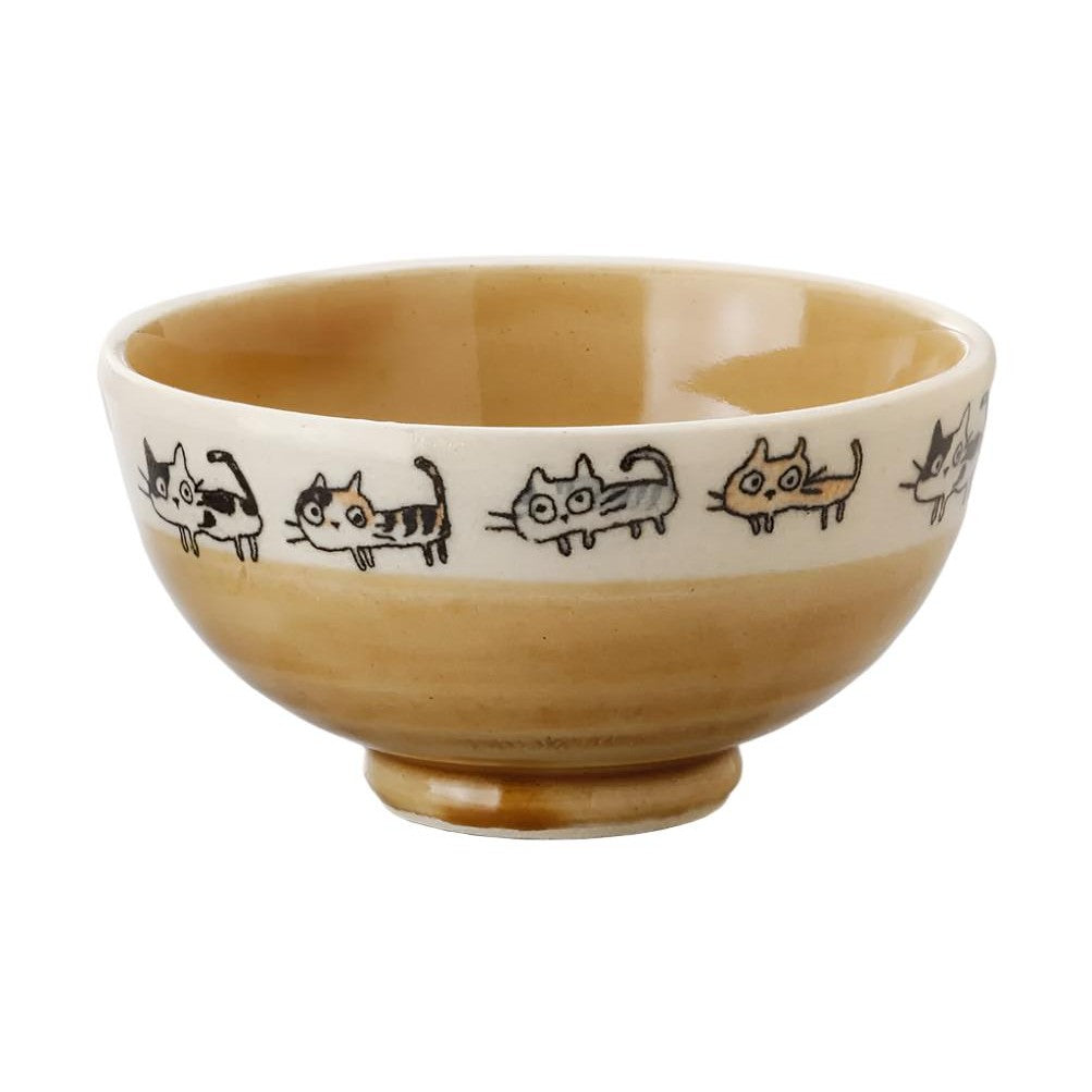 Cat Walk Rice Bowl 11D - Brown