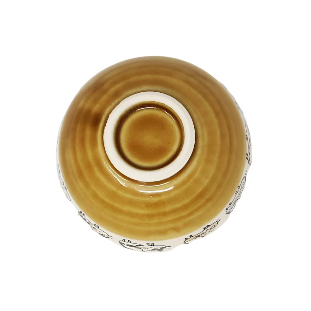 Cat Walk Rice Bowl 11D - Brown