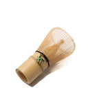 Chasen Matcha Tea Whisk 100 Prong - Green Leaf + Scoop