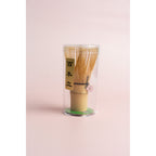 Chasen Matcha Tea Whisk 100 Prong - Sakura Charm + Scoop