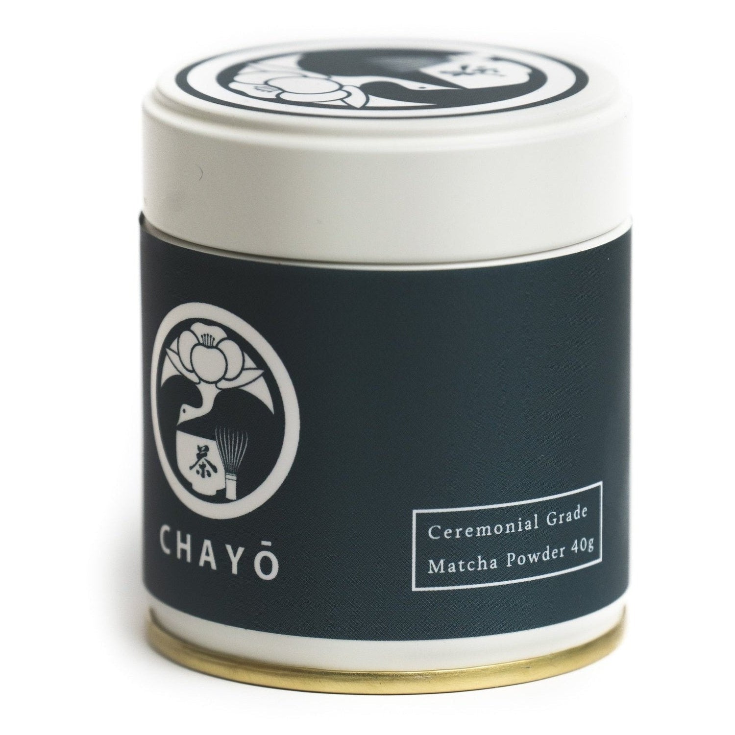 Chayo Ceremonial Matcha Powder Tin 40g　チャヨウのお抹茶