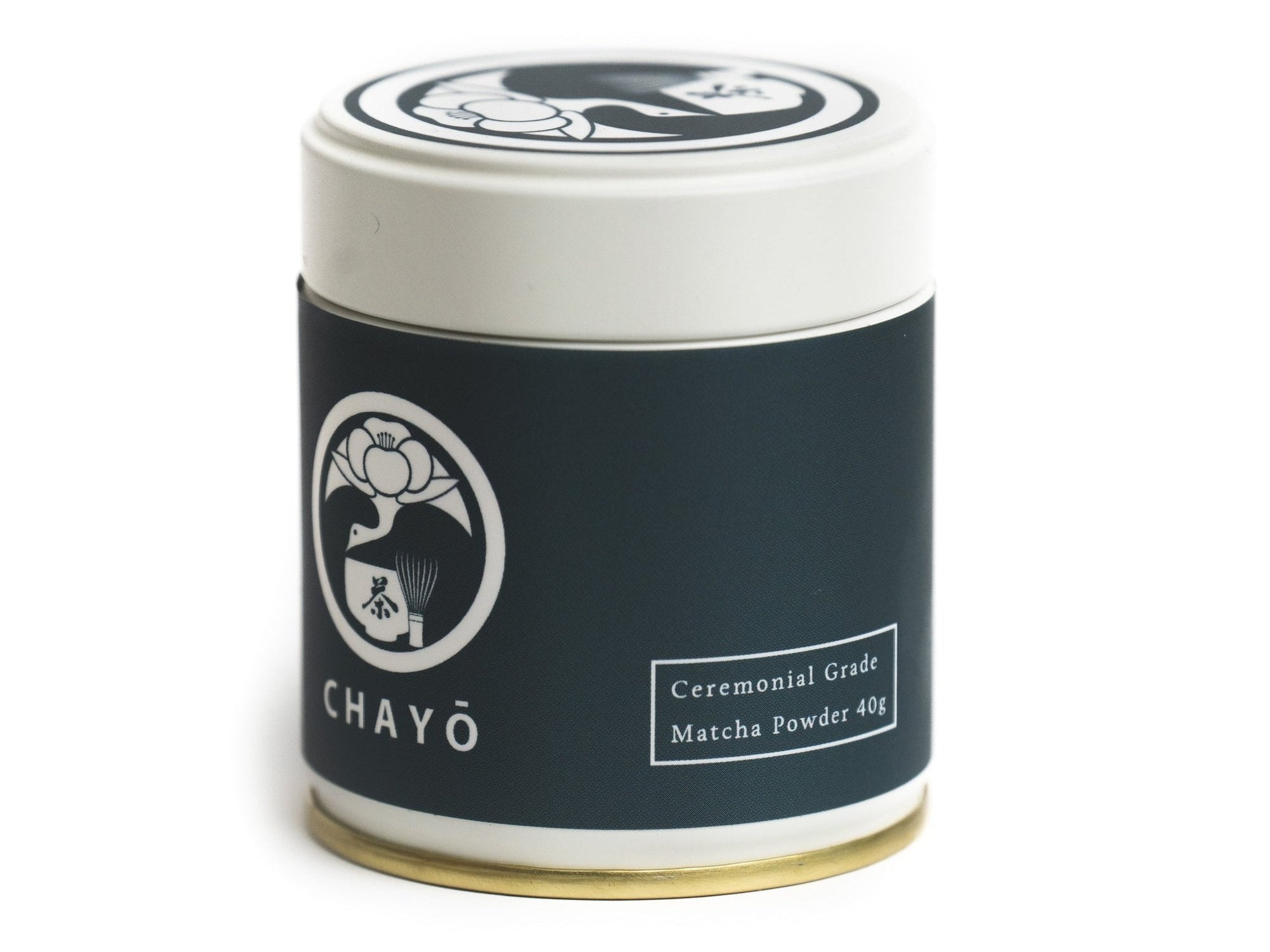 Chayo Ceremonial Matcha Powder Tin 40g　チャヨウのお抹茶