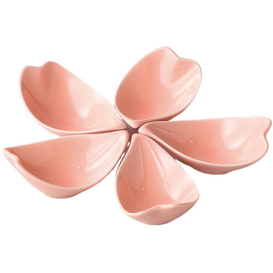 Cherry Blossom Petal Plate Set 5P