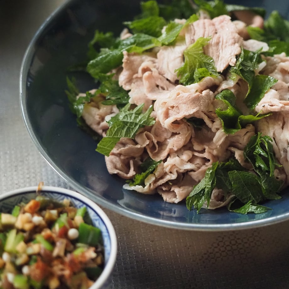 Chips Bread&Rice Bowl L - Indigo