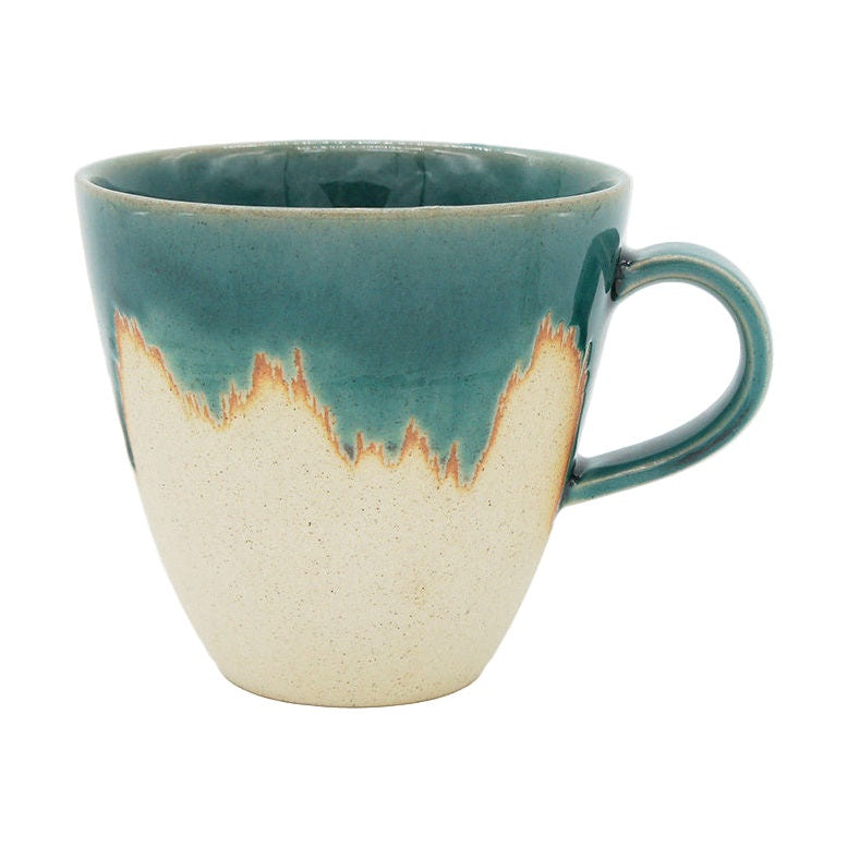 Chips Bread&Rice Mug - Turquoise Blue