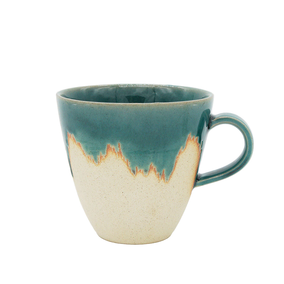 Chips Bread&Rice Mug - Turquoise Blue