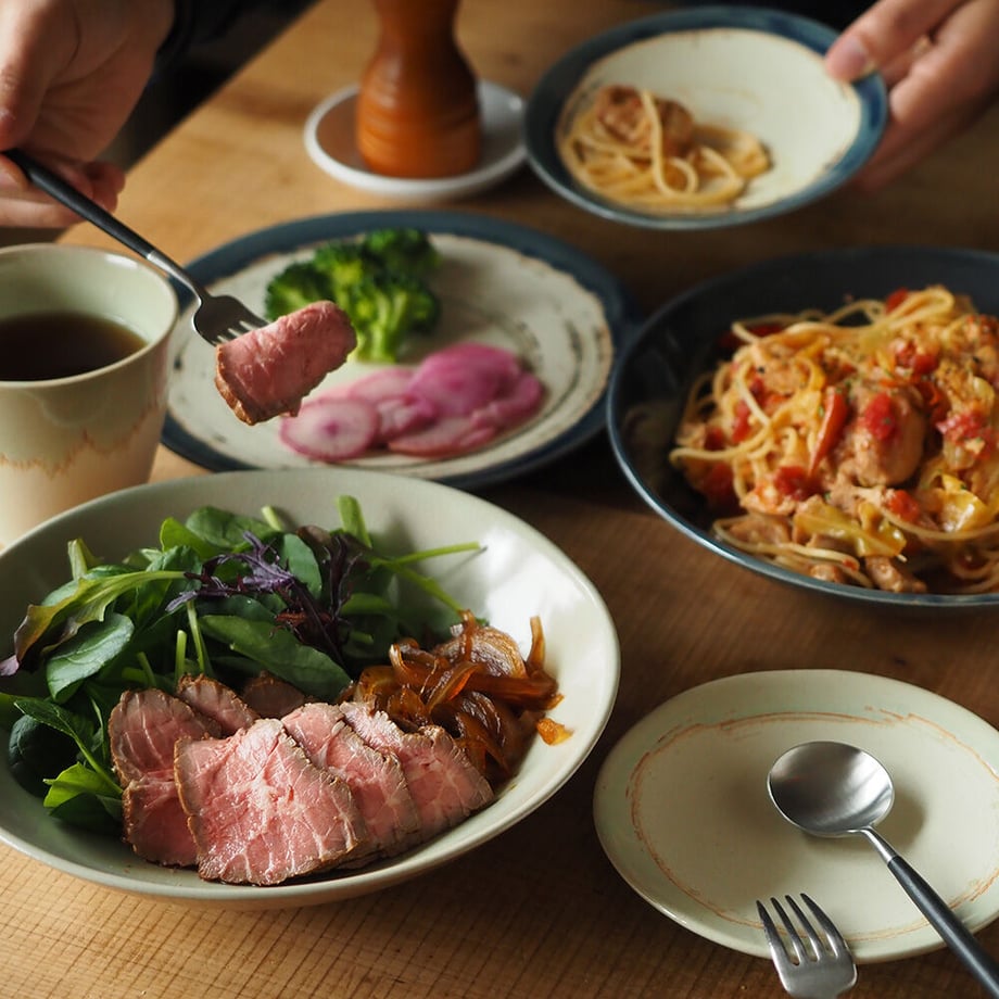 Chips Bread&Rice Plate S - Indigo