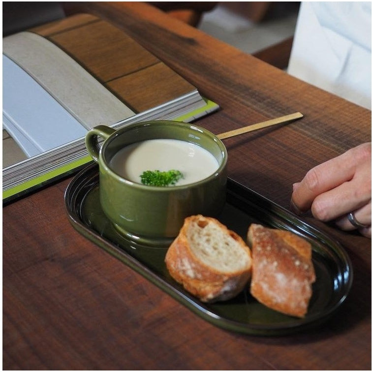 Chips Smith Stacking Oval Plate