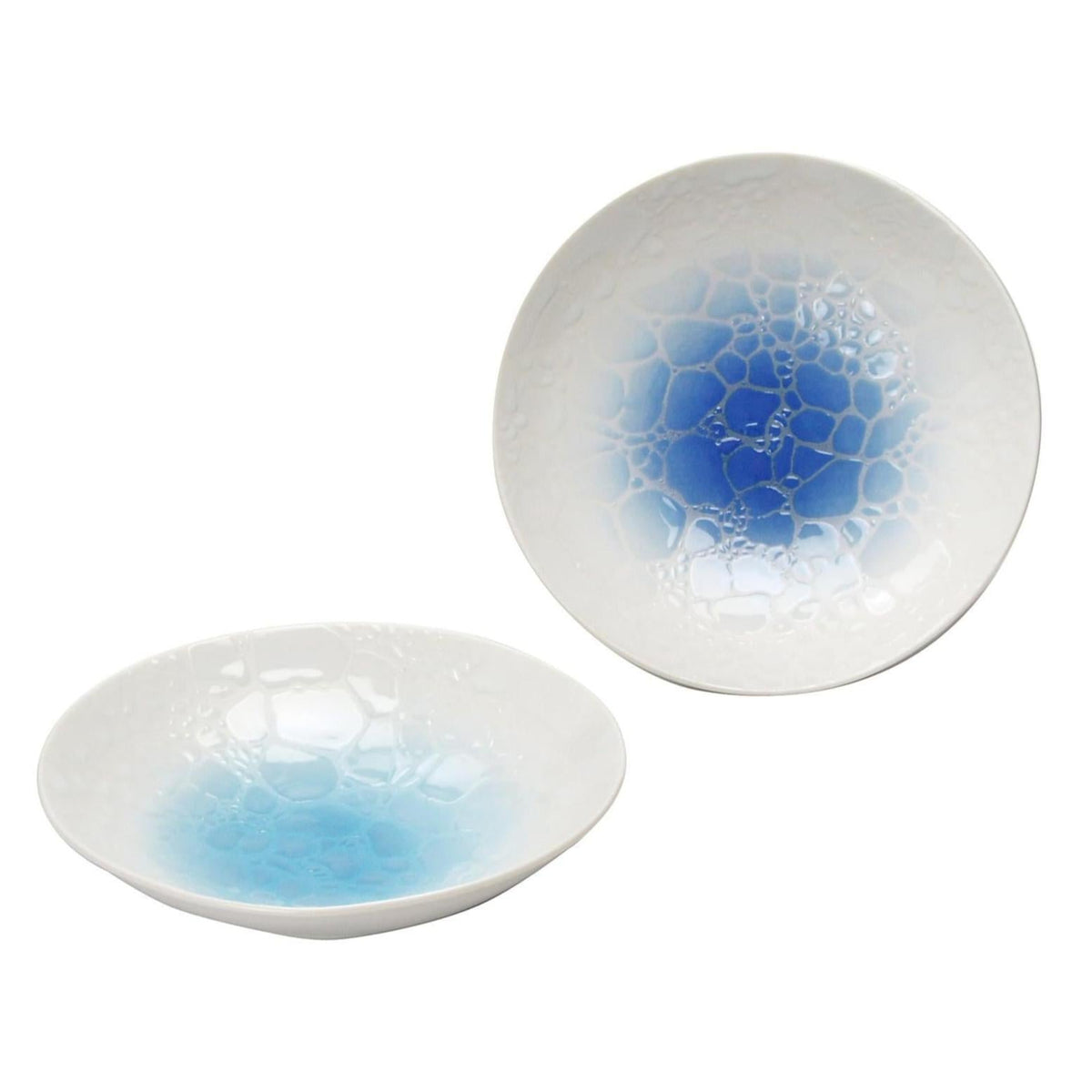 Chura Blue Serving Plate 2P Set