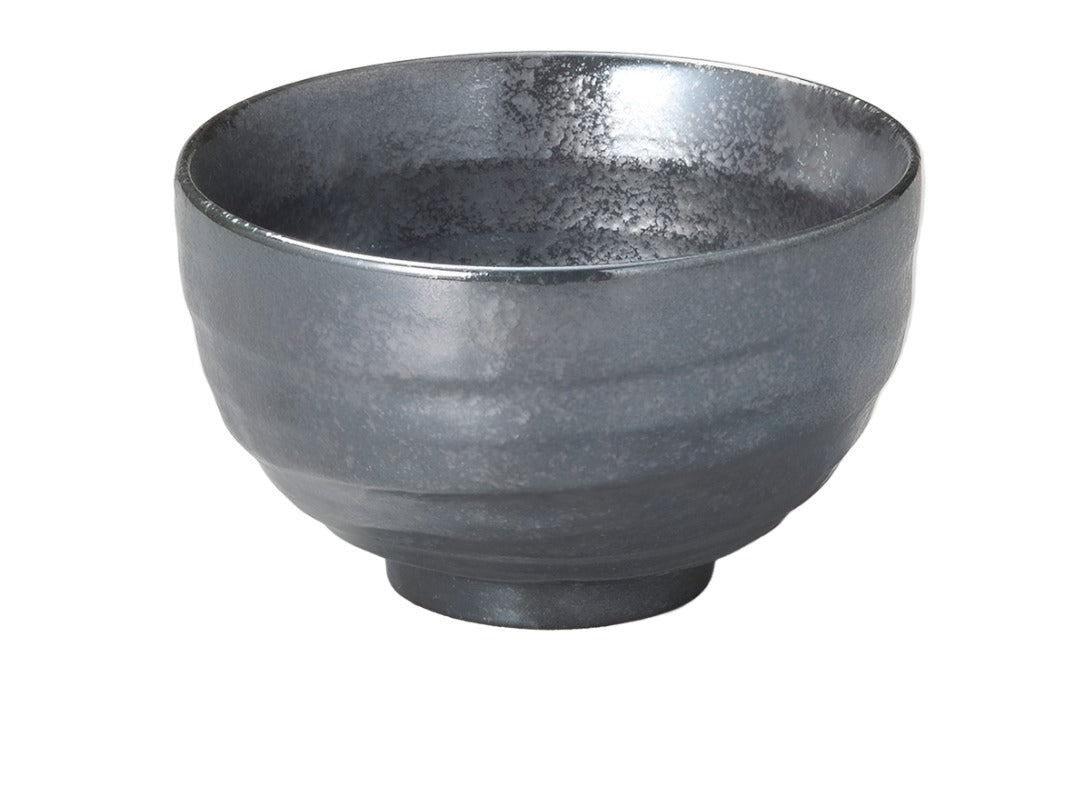 Dark Silver Donburi Bowl 13D