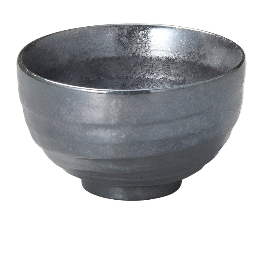 Dark Silver Donburi Bowl 13D