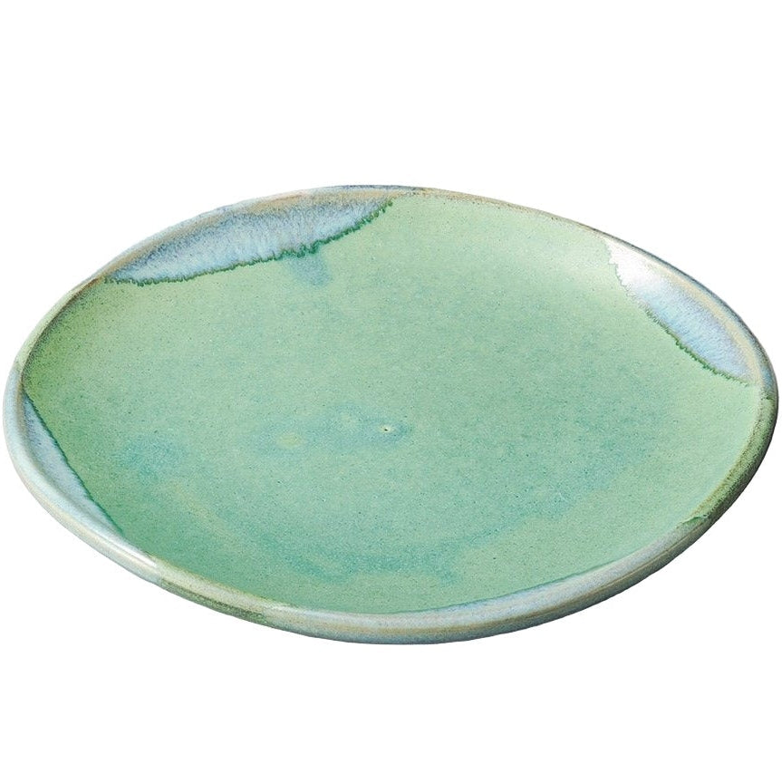 Deep Sea Blue Round Serving Plate 22.5D