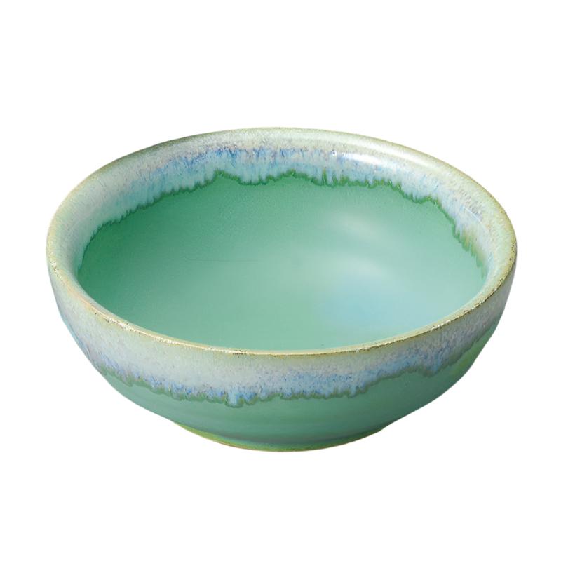 Deep Sea Green Serving Bowl 12.5D