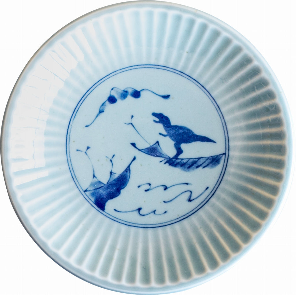 Edokko Dinosaur Shinogi Mini Plate 15.5D