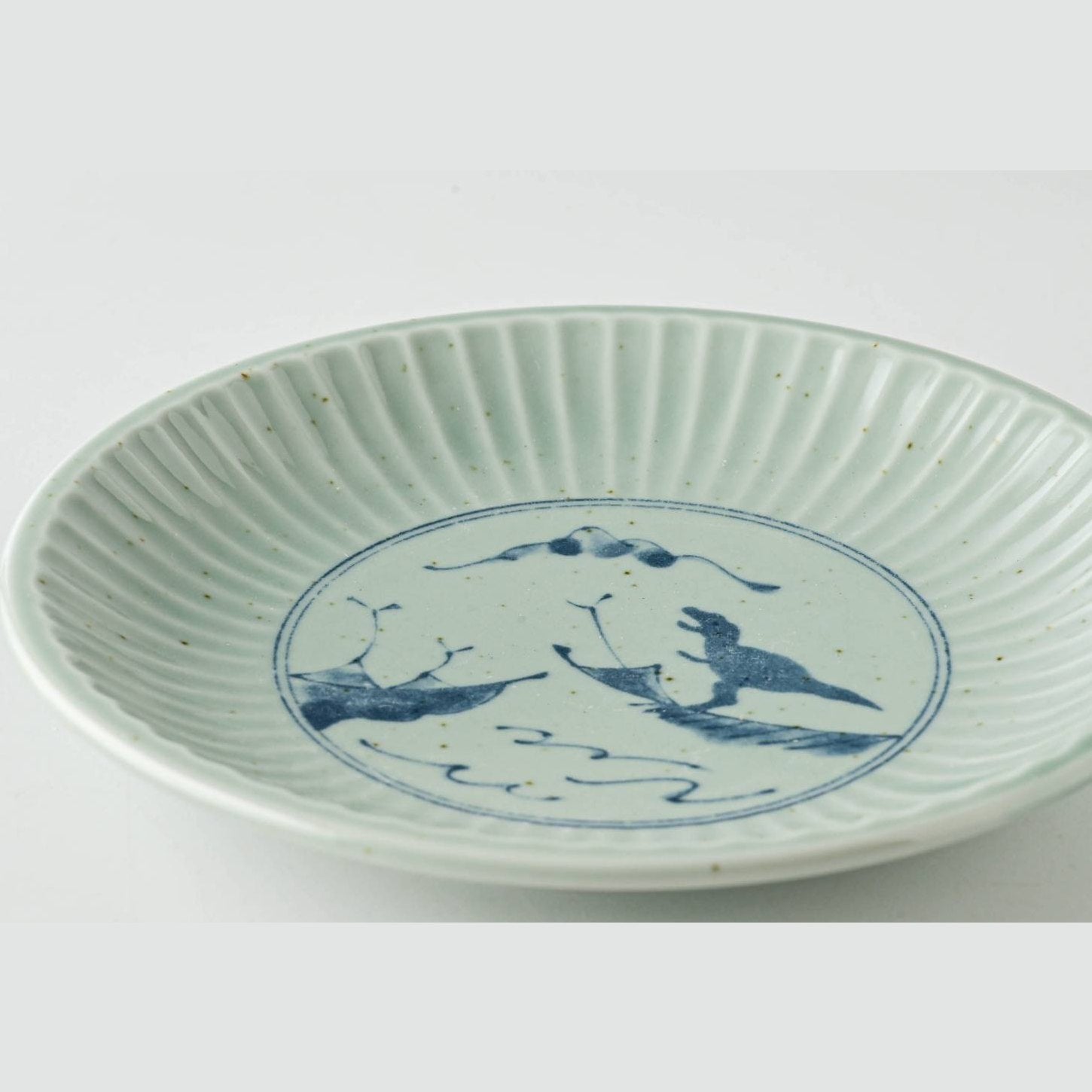 Edokko Dinosaur Shinogi Mini Plate 15.5D