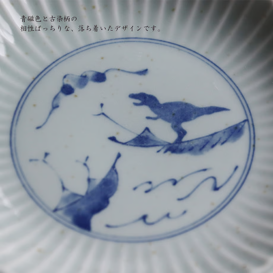 Edokko Dinosaur Shinogi Mini Plate 15.5D
