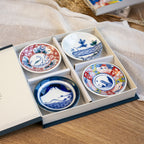Edokko Dinosaur Small Plates Set 4P