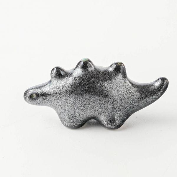 Edokko Stegosaurus Dino Chopstick Rest - Black x Blue