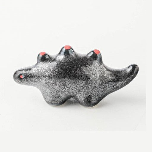 Edokko Stegosaurus Dino Chopstick Rest - Black x Red